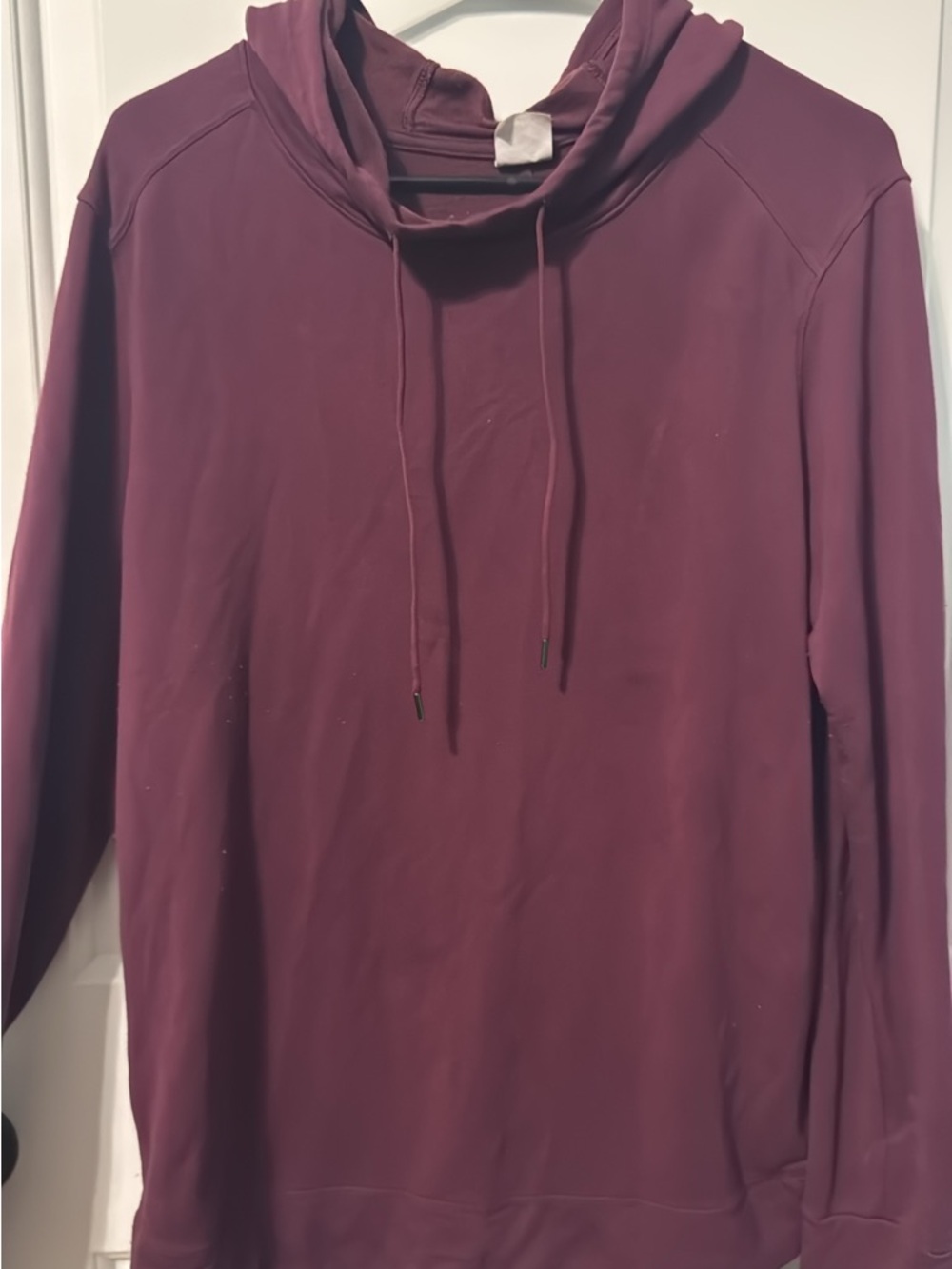 Amazon Men's Burgundy Pullover Hoodie